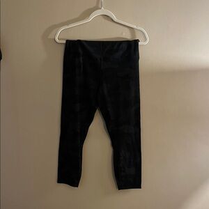Lululemon Athletica Black Camouflage Leggings